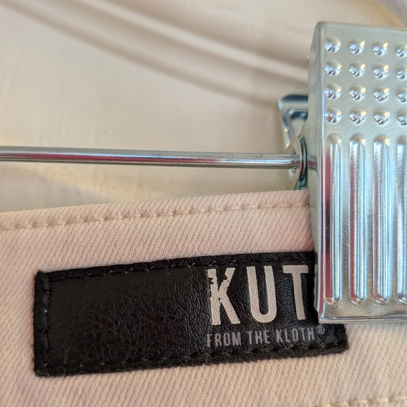 Kut from the Kloth Off-White Wide Leg Jeans - Picture 6 of 9